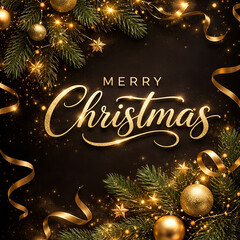 Cozy Christmas Evening with Fireplace and Decorated Tree