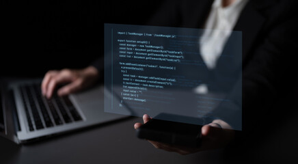 Script programming for task manager user interface, handling form submission, input validation,...