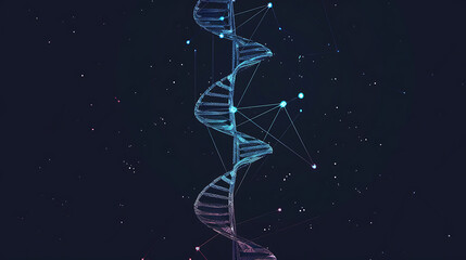 abstract dna background