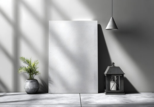 A4 format empty paper note template. White sheet paper mock up. 3D illustrating.