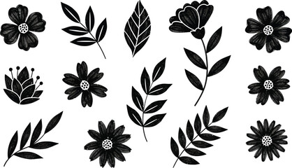 Big set with wreath, design elements, frames, calligraphic. Vector floral illustration with branches, berries, feathers and leaves. Nature frame © CreatAr8