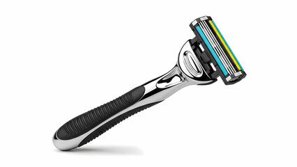 Obraz premium Shaving Razor Close-Up — Isolated Personal Care Item