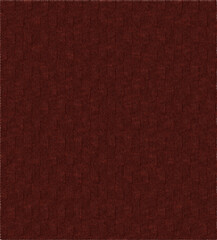 A rich, dark red-brown fabric texture background with a subtle, geometric woven pattern isolated on transparent background