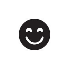Fototapeta premium Happy Smiley Face Icon