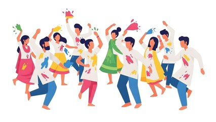 vector illustration of a group of people