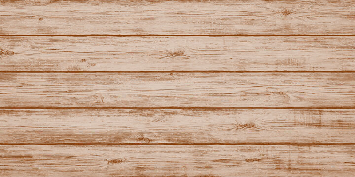 A natural brown hardwood surface featuring an old wood texture background with a weathered plank pattern and organic grain design on an aged timber board material