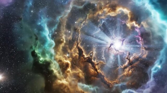 planet earth in space
