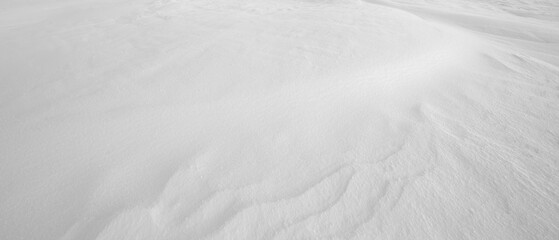 Snow abstract textured background with rough texture for design page template banner wallpaper or greeting card. © Aleksandr Matveev