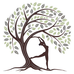 yoga tree logo