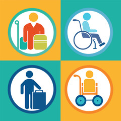 Finance line icons set. Money payments elements outline icons collection.