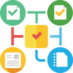 Finance line icons set. Money payments elements outline icons collection.