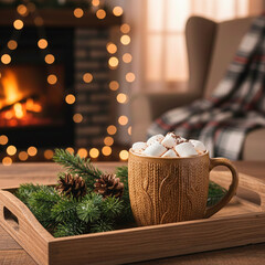 christmas table setting