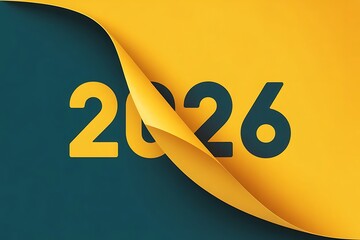 Vibrant 2026 calendar page turning to new beginnings and opportunities