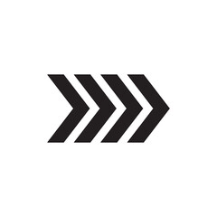 This image features a series of four bold black chevron arrows arranged horizontally and pointing to the right.