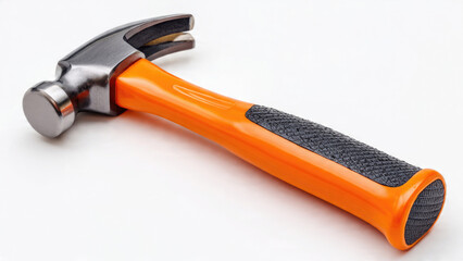 Ball-Peen Hammer with Orange Handle