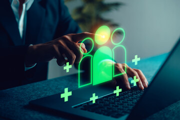 User Verification Process Business Office Digital Interface Modern Workspace Close-up Ensuring Secure Access to Online Accounts