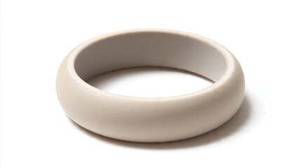 Neutral Bracelet on White Background
