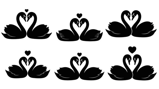 Hand drawn black and white flower set featuring floral vector illustrations and nature elements like leaves and bird silhouettes for tattoo art and pattern design ornament