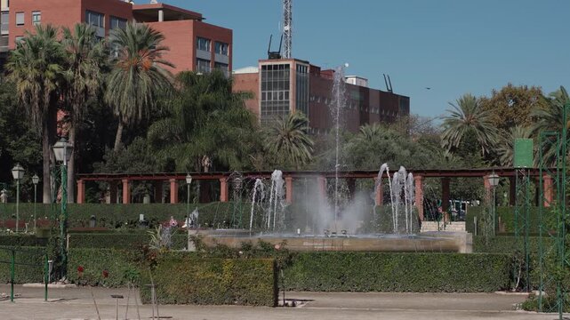 Valencia, spain - 2 sep 2025 jardies del real, Jardines del Real, Jardin de Viveros