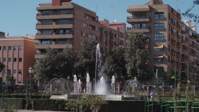 Valencia, spain - 2 sep 2025 jardies del real, Jardines del Real, Jardin de Viveros
