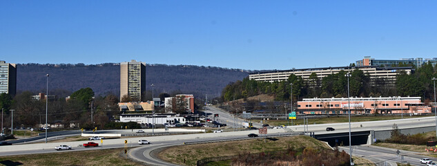 panorama of the city 