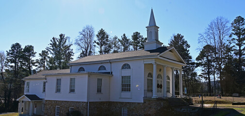 church in the village