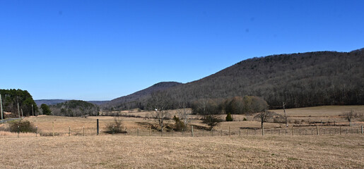 panorama of the mountain landscape