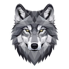 wolf head mascot