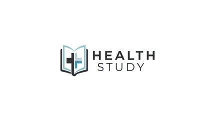 Obraz premium Health Study Logo Design.