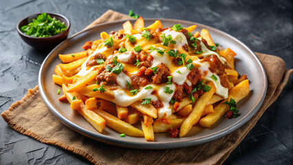 loaded cheese fries