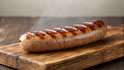 smoky grilled sausage