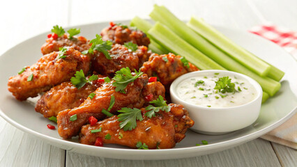 spicy chicken wings