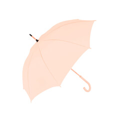 Elegant Pastel Pink Umbrella Providing Shelter and Style