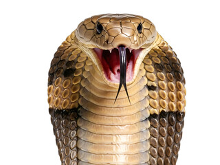 Cobra Snake with Open Mouth.