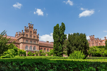 Metropolitan and Monastery buildings of Chernivtsi National University complex, Ukraine