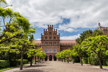 Main, or Metropolitan building of Chernivtsi National University complex, Ukraine