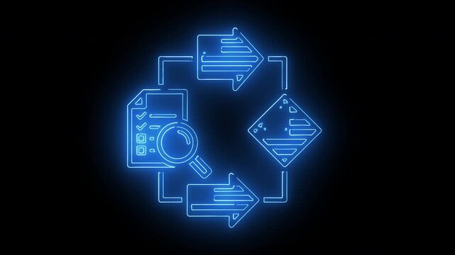 Continuous Improvement And Feedback Loop Workflow Showing Iterative Process Optimization And Performance Cycle