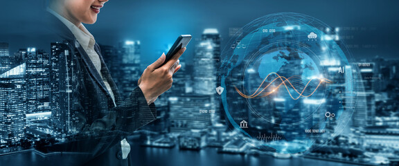 Global AI and data processing system enhances data, AI, and processing efficiency through digital network and global integration of intelligent technology Vouch