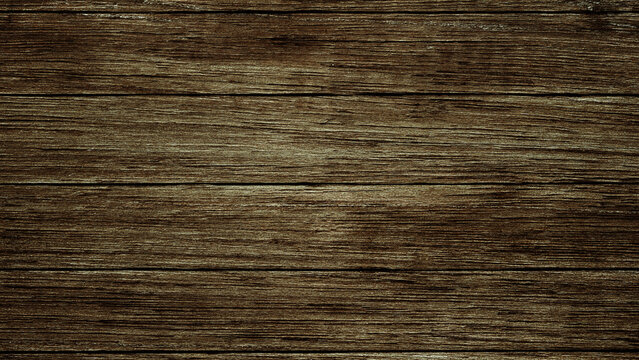 Dark wood background, old black wood texture for background