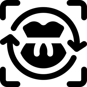 cash flow glyph icon. Strong and solid vector icon for websites, mobile interfaces, presentations, and visual branding. High quality and easy to edit.