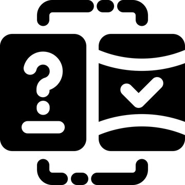 correction glyph icon. Strong and solid vector icon for websites, mobile interfaces, presentations, and visual branding. High quality and easy to edit.