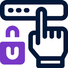 select product duotone icon. Sleek and modern vector icon for websites, mobile apps, marketing materials, and corporate design. Fully scalable and ready to use.