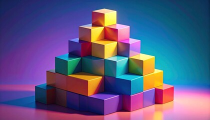 Obraz premium Compact blue speaker with sleek design and control knob evokes modern audio style and minimalist tech appeal