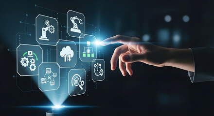 Automation Concept &ndash; Smart Technology and Digital Process Control