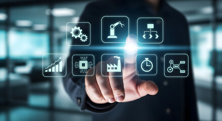 Automation Concept &ndash; Smart Technology and Digital Process Control