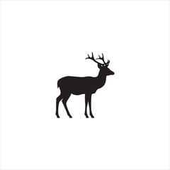 deer silhouette vector