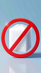 Sugar-free, no sugar, prohibited