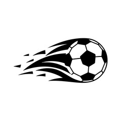 Obraz premium Soccer ball in motion