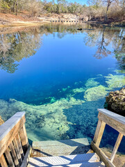 Troy Springs on the Suwannee River, Lafayette County, Florida