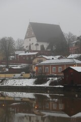 Obraz premium Cathédrale de Porvoo - Finlande